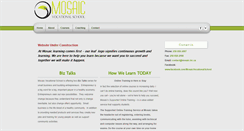 Desktop Screenshot of mosaictraining.ca